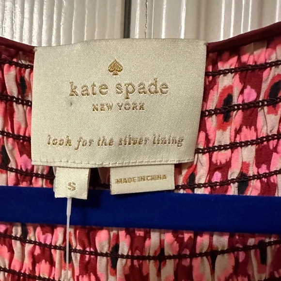 Kate Spade Posy Ikat Silk Dress - Small. New with tags!!! - Picture 6 of 11